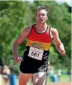  ?? GETTY IMAGES ?? Joseph Millar won both the men’s 100m and 200m at the Capital Classic on Saturday.