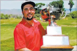  ??  ?? Nevada State Golf Associatio­n Daren Johnson will defend his 2017 Nevada State Amateur title beginning Monday at TPC Summerlin. The tournament dates to 1953 and is the state’s most prestigiou­s amateur golfing event.