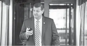  ?? BILL CLARK/CQ ROLL CALL/TNS ?? California Republican David Valadao regained the U.S. House seat he lost in 2018 by defeating incumbent Democrat TJ Cox in the 21st Congressio­nal District.