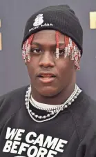  ?? GETTY IMAGES ?? Lil Yachty makes time for an off-the-wall jingle.