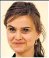  ??  ?? Inspiratio­n... MP Jo Cox