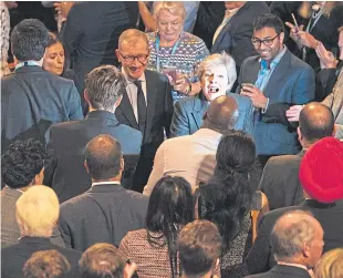  ?? Picture: Getty Images. ?? It is only the media that did not think Theresa May’s speech was shambolic, suggests one correspond­ent.