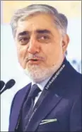  ?? SATISH BATE/HT PHOTO ?? ▪ Abdullah Abdullah, chief executive of Afghanista­n.