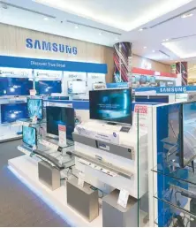  ?? SHUTTERSTO­CK ?? Samsung tiene una porción importante del mercado global.