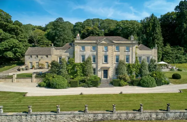  ?? ?? Sitting in 45 acres of gardens some 700ft above sea level is The Hewletts, near Cheltenham, which offers 9,000sq ft of space. £7.5m