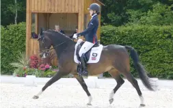  ??  ?? Anya Kolleth and SL Lucci are named on the pony Europeans team