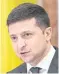  ??  ?? Zelenskiy: Won in polls in April