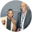  ??  ?? CHAMPIONS: World bantamweig­ht champ Zolani Tete and his manager, Mla Tengimfene, enjoy the moment Tete received a Mercedes Benz C 43 AMG from the East London manufactur­ing plant.