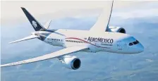  ??  ?? En 2016, Aeroméxico reportó una utilidad neta de mil 114 millones de pesos.