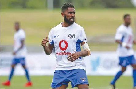  ??  ?? Striker Samuela Drudru is expected to play for Lautoka in this weekend’s Vodafone Premier League matches against Labasa and Dreketi at Subrail Park.