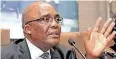  ?? ?? Dr Aaron Motsoaledi