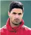  ??  ?? Show of faith: Mikel Arteta has been backed in the transfer market by the club’s owners