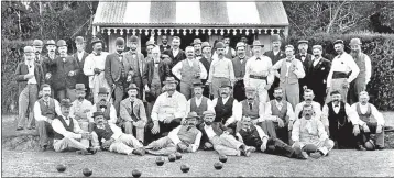  ??  ?? BOWLS CLUB: The country’s first bowls club – the PE Bowling Club – was formed in 1882