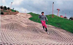  ??  ?? Happier days: Sheffield’s slopes inspired many athletes to compete for Team GB
