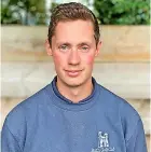  ?? ?? Tom Hayward has been promoted to the position of course manager at Bath Golf Club