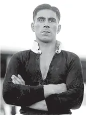  ??  ?? Hoani Jack Macdonald was one of the most talented Ma¯ori sports personalit­ies of the 1930s. An Olympic rower, he played for the Ma¯ori All Blacks, and played profession­al rugby league in England.