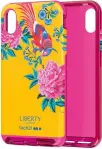  ??  ?? Tech21 joined up with the store Liberty to put the latter’s famous fabric designs on phone cases.