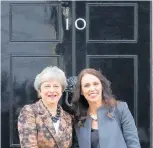  ?? Photo / Getty Images ?? The Prime Ministers of Britain and New Zealand, Theresa May and Jacinda Ardern.