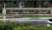  ?? Alex Sanz/Associated Press ?? This 2017 image from video shows the Trump National Doral in Doral, Fla. The White House says it has chosen President Donald Trump’s golf resort in Miami as the site for next year's Group of Seven summit.