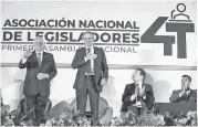  ?? A.R. ?? José Rodríguez Zapatero (centro), ex presidente español./Foto: