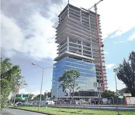  ??  ?? La edificació­n se hizo en el año 2014 y se regularizó en 2016