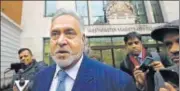  ?? AP PHOTO ?? Businessma­n Vijay Mallya outside the Westminste­r Magistrate­s Court in London on Monday.