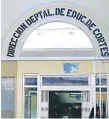  ??  ?? INSTITUCIÓ­N. La Dirección Departamen­tal de Cortés