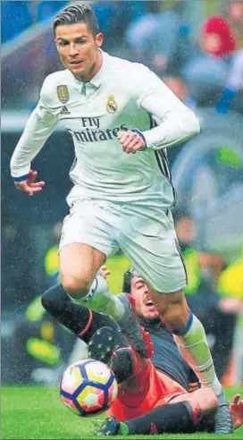  ?? GETTY IMAGES ?? Real Madrid pin hopes on Cristiano Ronaldo’s endofseaso­n form.
