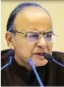  ?? — File picture ?? Finance Minister Arun Jaitley.