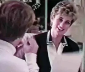  ??  ?? Candid: One of the Diana tapes, dubbed the ‘dynamite diaries’