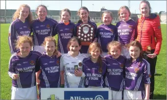  ??  ?? The Scairteach A’ Ghleanna team at the Allianz Cumann na mBunscol Mini Sevens Final