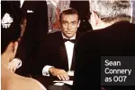 ?? ?? Sean Connery as 007