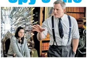  ?? ?? De Armas’ breakout role was as whipsmart caretaker Marta Cabrera in 2019’s “Knives Out,” appearing alongside her future “No Time To Die” co-star Daniel Craig.