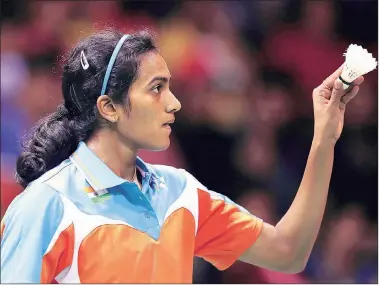  ?? Express file ?? PV Sindhu seemed to be hampered by an injury.