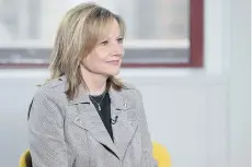  ?? JAMIE MCCARTHY/GETTY IMAGES ?? Mary Barra, CEO of General Motors, says her father encouraged her interest in cars and science and her decision to work at GM. Her father, Ray Makela, worked as a die maker at GM’s plant in Pontiac, Mich.