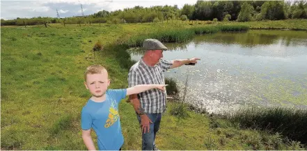  ?? 240516pond_03 ?? Danger to kids Pond will now be properly fenced off