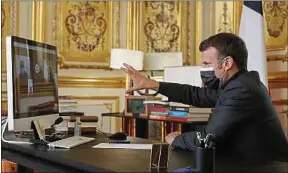  ??  ?? Emmanuel Macron avait évoqué le projet après la crise des «gilets jaunes».