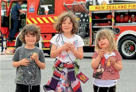  ?? FAIRFAX NZ ?? Take the family to meet a firefighte­r, check out the gear and have fun at the Blenheim Volunteer Fire Station on Sunday.