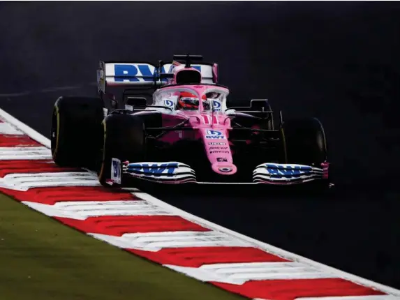  ?? (Getty) ?? Perez continues to show with Racing Point why he should be handed a job next season