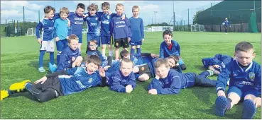  ?? ?? The Fermoys U7s who played Coachford.