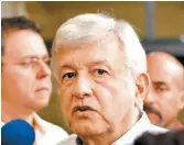  ?? JORGE GONZÁLEZ ?? Andrés Manuel López Obrador.