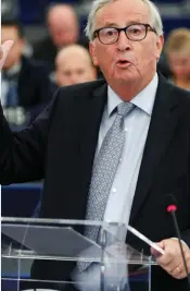  ??  ?? Responsibl­e? Jean-Claude Juncker