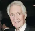  ?? EVAN AGOSTINI/ GETTY IMAGES ?? Former sports broadcaste­r Pat Summerall has died at the age of 82.