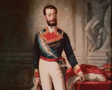  ??  ?? Retrato de Amadeo de Saboya (18451890), que reinó en España del 2 de enero de 1871 al 11 de febrero de 1873 como Amadeo I.