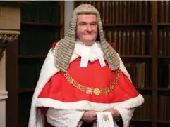  ?? (PA) ?? The Lord Chief Justice Sir Ian Burnett supports radical changes to tackle the backlog