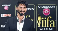  ??  ?? ACCOLADES: Bollywood actor Shahid Kapoor poses on the green carpet as he arrives to attend the final day of the 16th Internatio­nal Indian Film Academy (IIFA) Awards at the Putra Stadium in Kuala Lumpur on Sunday. Shahid won the best actor award for his...