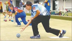  ??  ?? Jono Davis, one of our best performed lawn bowlers, picture in competitio­n during 2018. PHOTO: DUBBO PHOTO NEWS/DARCEE NIXON