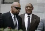  ?? ASSOCIATED PRESS ?? Actor and comedian Bill Cosby, right, arrives for a court appearance Wednesday, Feb. 3, 2016, in Norristown.