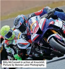  ?? ?? Billy McConnell in action at Knockhill. Picture by Bonnie Lane Photograph­y.