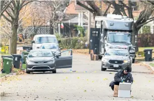  ?? ANDREW FRANCIS WALLACE TORONTO STAR ?? Yohannes Brhanu, 22, was shot dead Nov. 14 in what police described as an “alarming” gun battle that broke out on this quiet residentia­l street in North York.